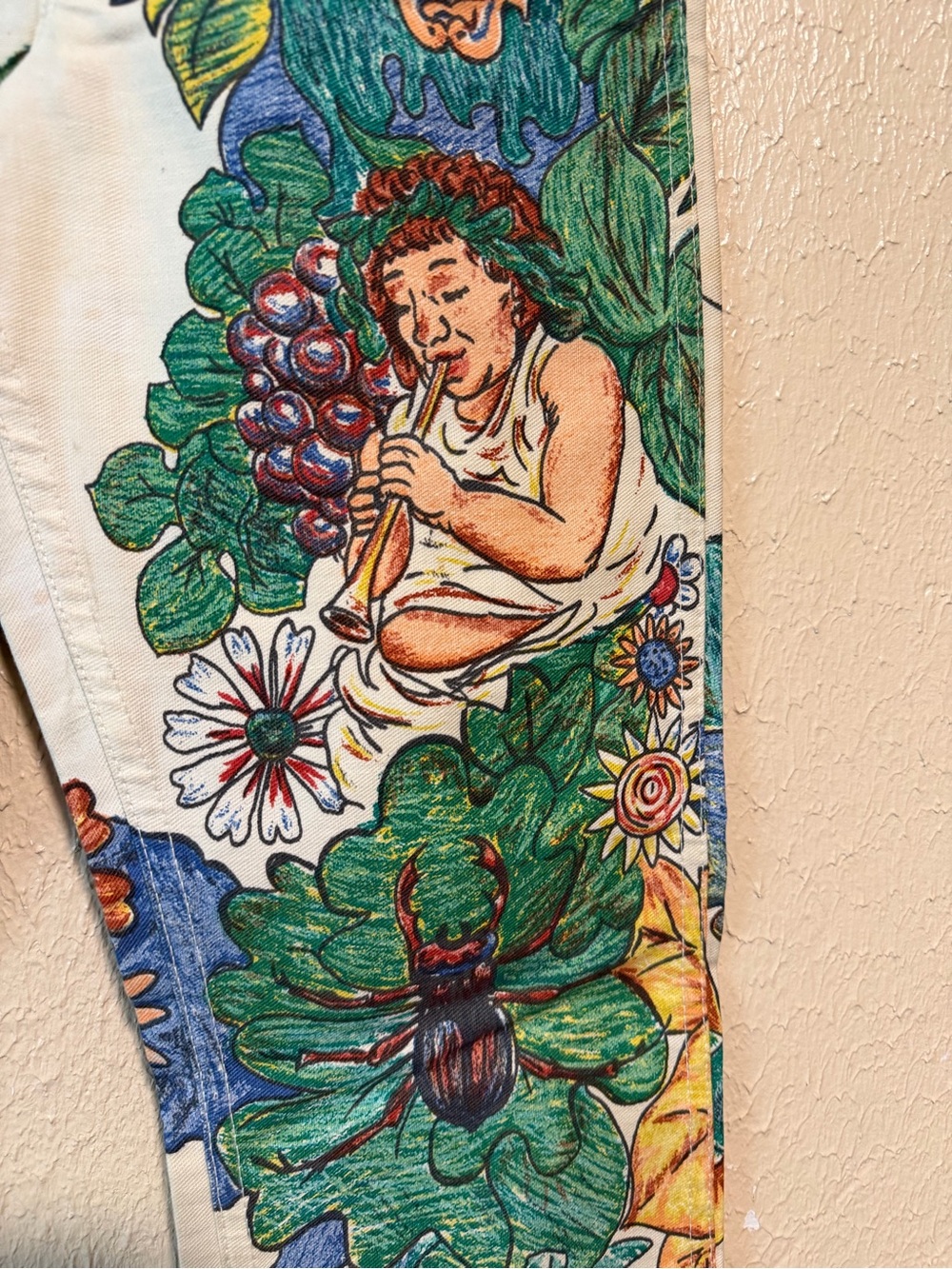 Wrangler Jeans Vintage 1960 Adam and Eve Size 9/10 Rare Find Creation Dinosaurs - Picture 13 of 13